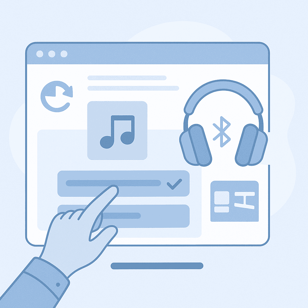 Illustration for: How do I fix Bluetooth connected but no sound on Windows 11?